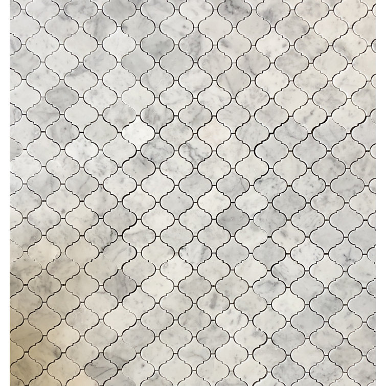 Seven Seas Collection 12" x 12" Marble Mosaic Wall & Floor Tile Wayfair